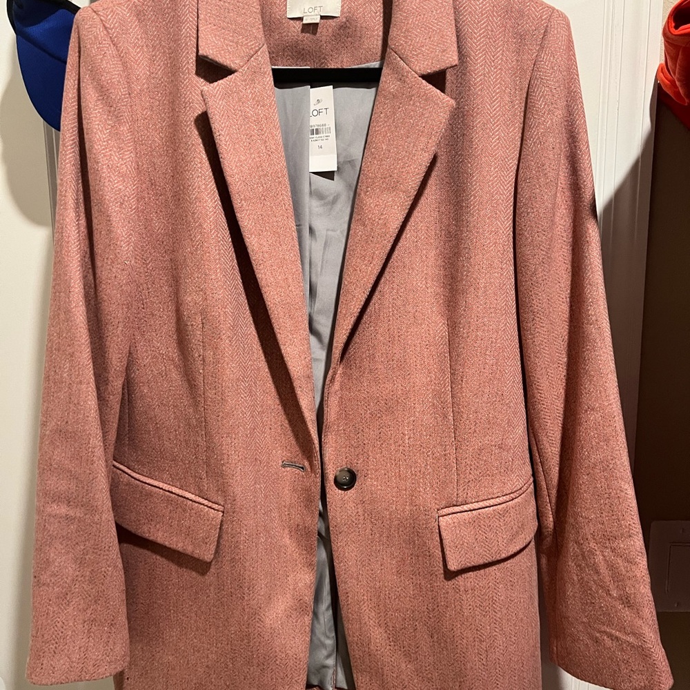 NWT loft blazer, size 14